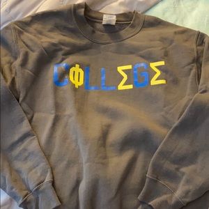 Phi sigma sigma crewneck